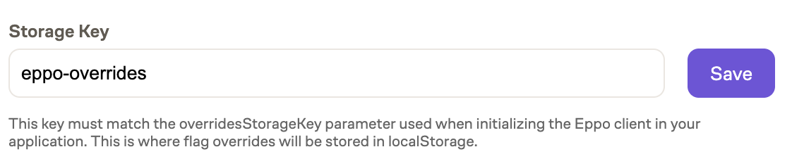 Storage Key